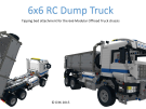 6X6全驱带中央差速锁自卸车 Dump Truck  for D3K
