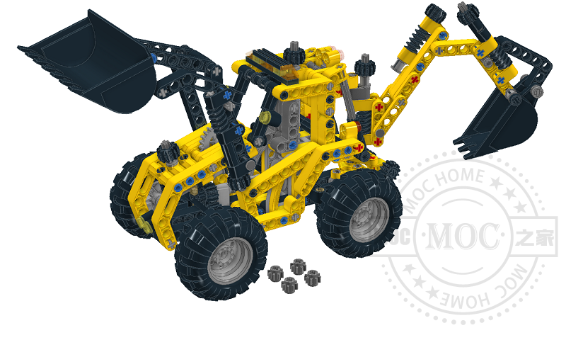 MOC-MiniBackhoe挖土机