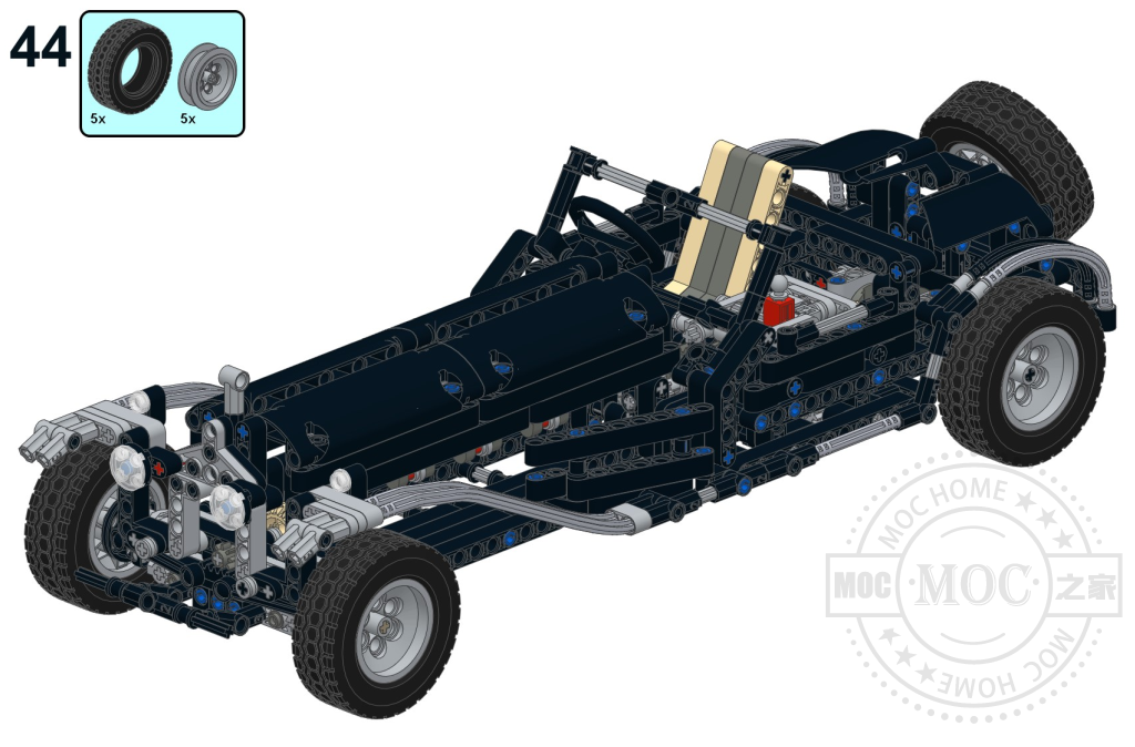MOC-2754 Bugatti Typ 21 布加迪