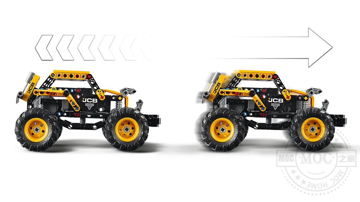 【乐高】42199DIGatron™ 回力车