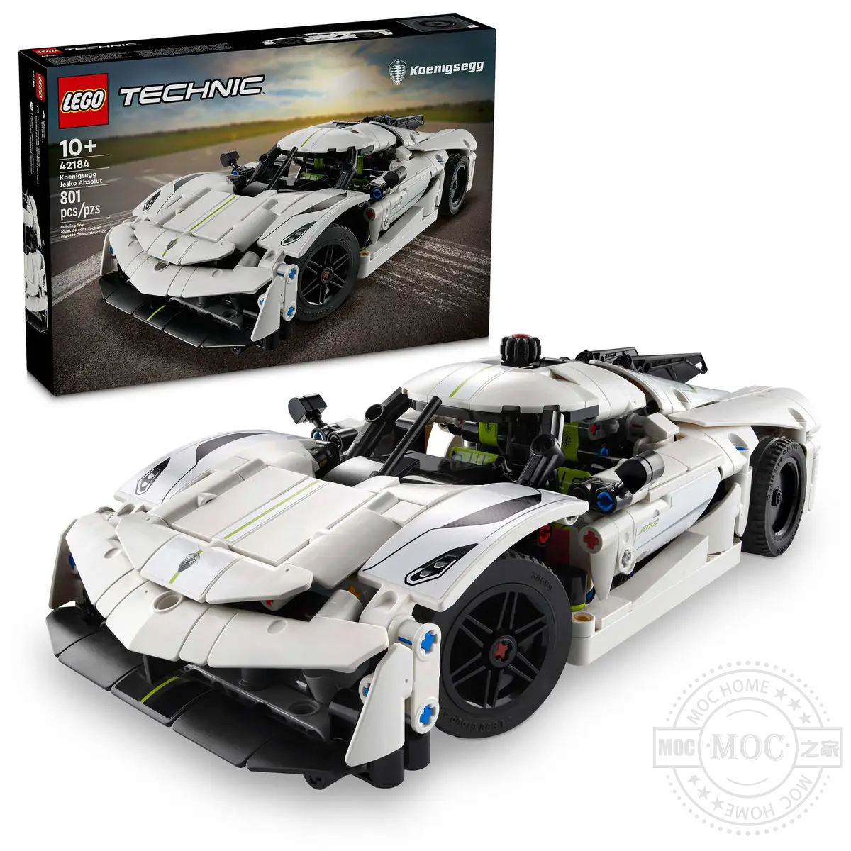 【乐高】42184 Koenigsegg Jesko Absolut 白色超跑