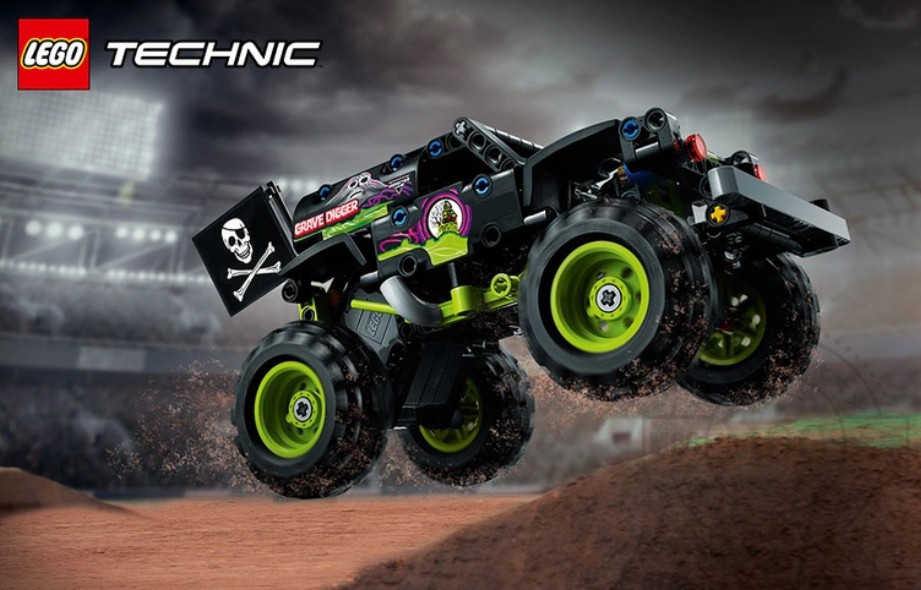【乐高】42118 Monster Jam™ Grave Digger™ 车