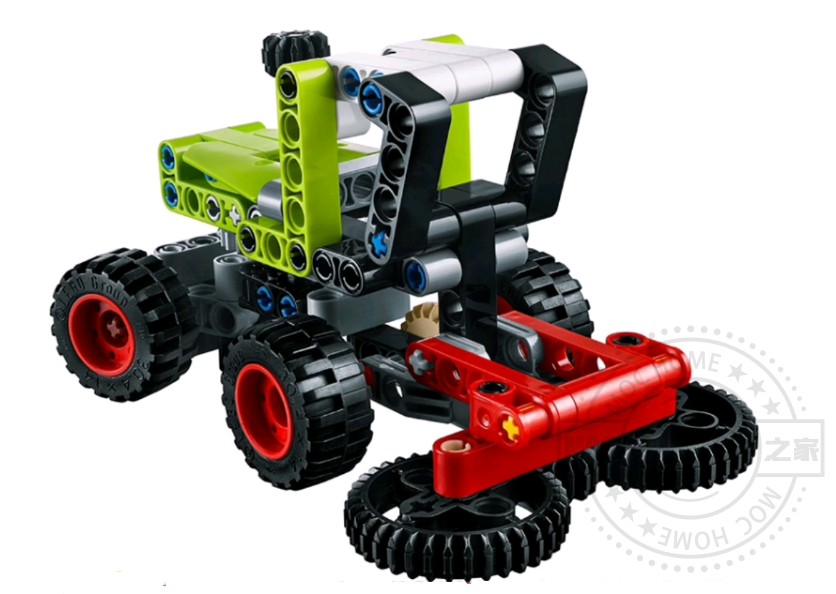 【乐高】42102 迷你 CLAAS XERION 拖拉机