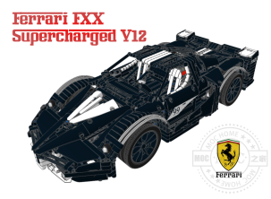 MOC-5889 法拉利FXX增压V12
