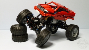 MOC-2041 红色攀爬车